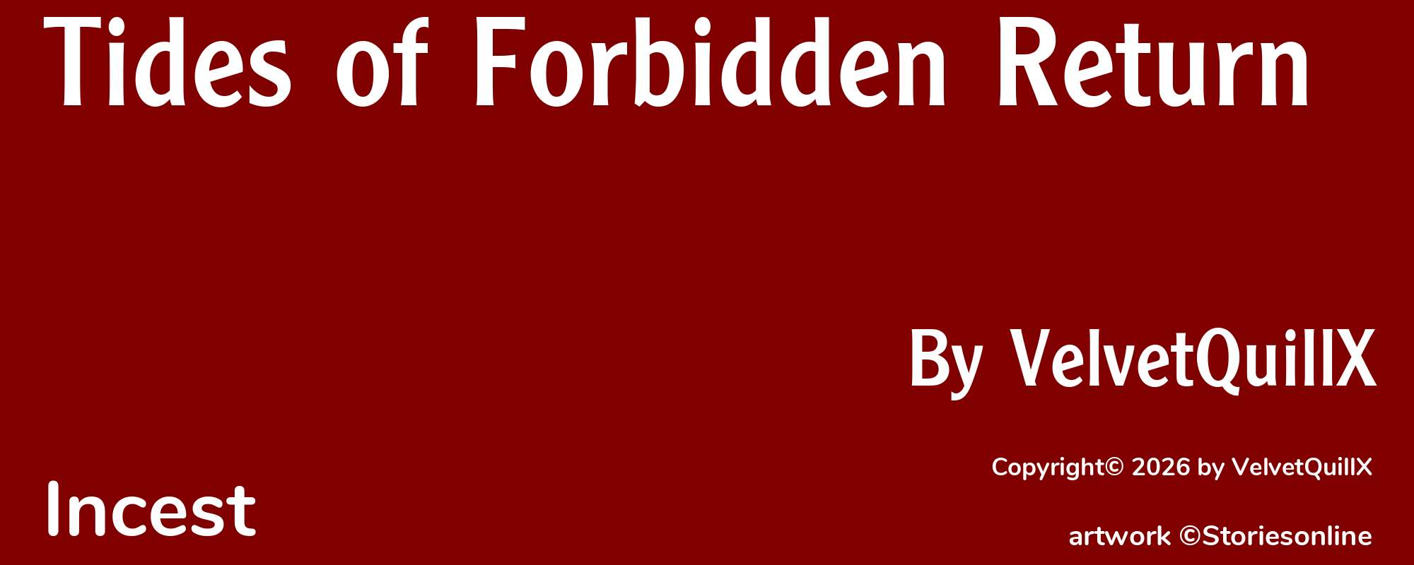 Tides of Forbidden Return - Cover