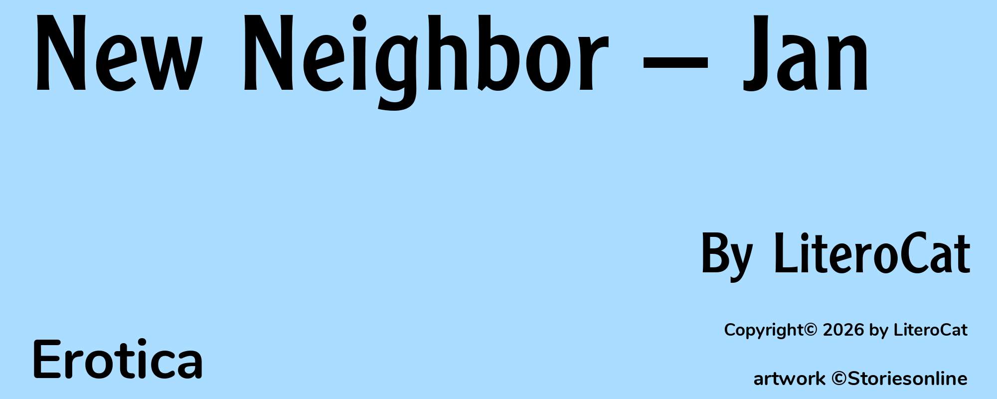 New Neighbor — Jan - Cover