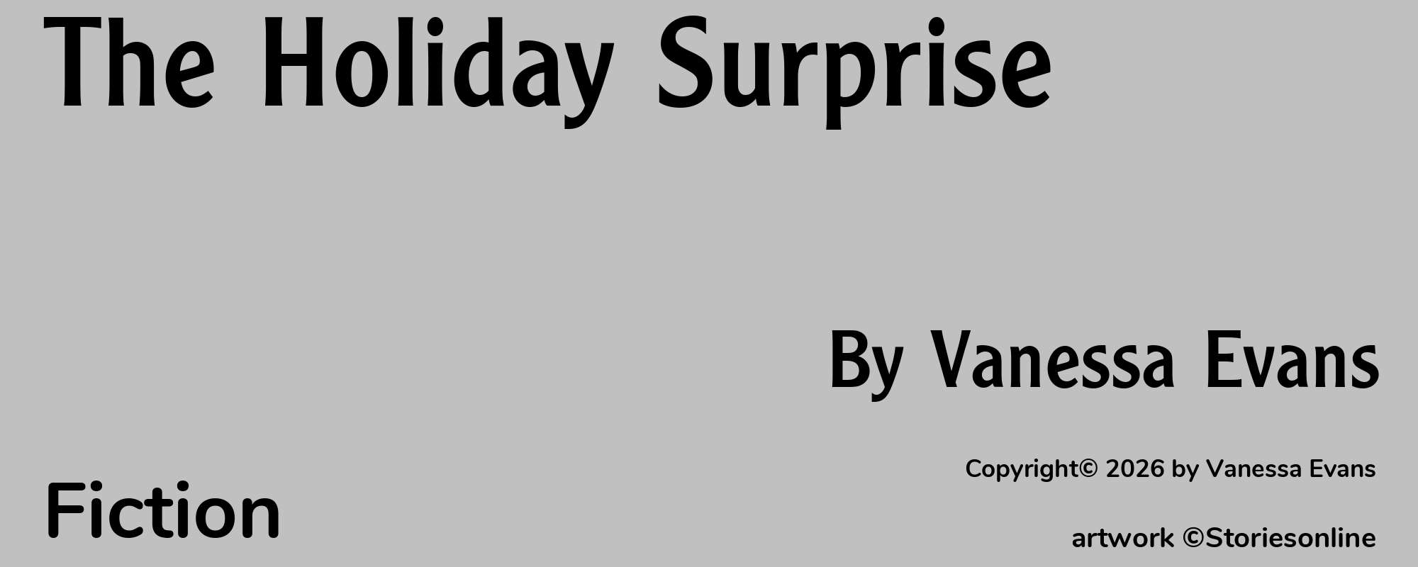 The Holiday Surprise - Cover