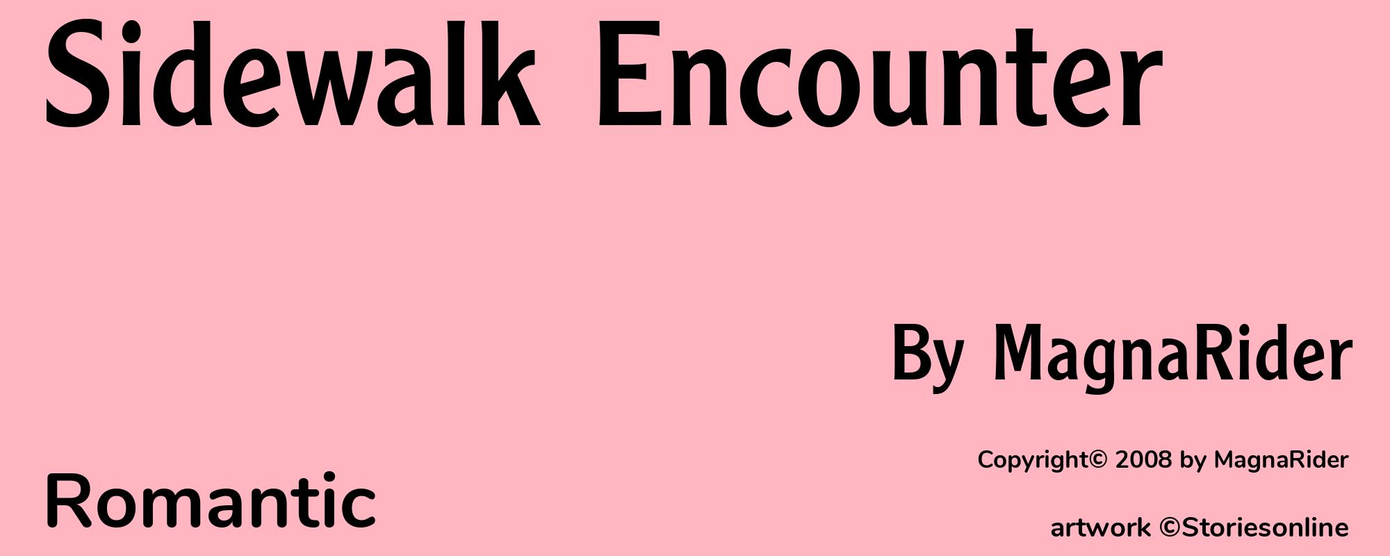 Sidewalk Encounter - Cover