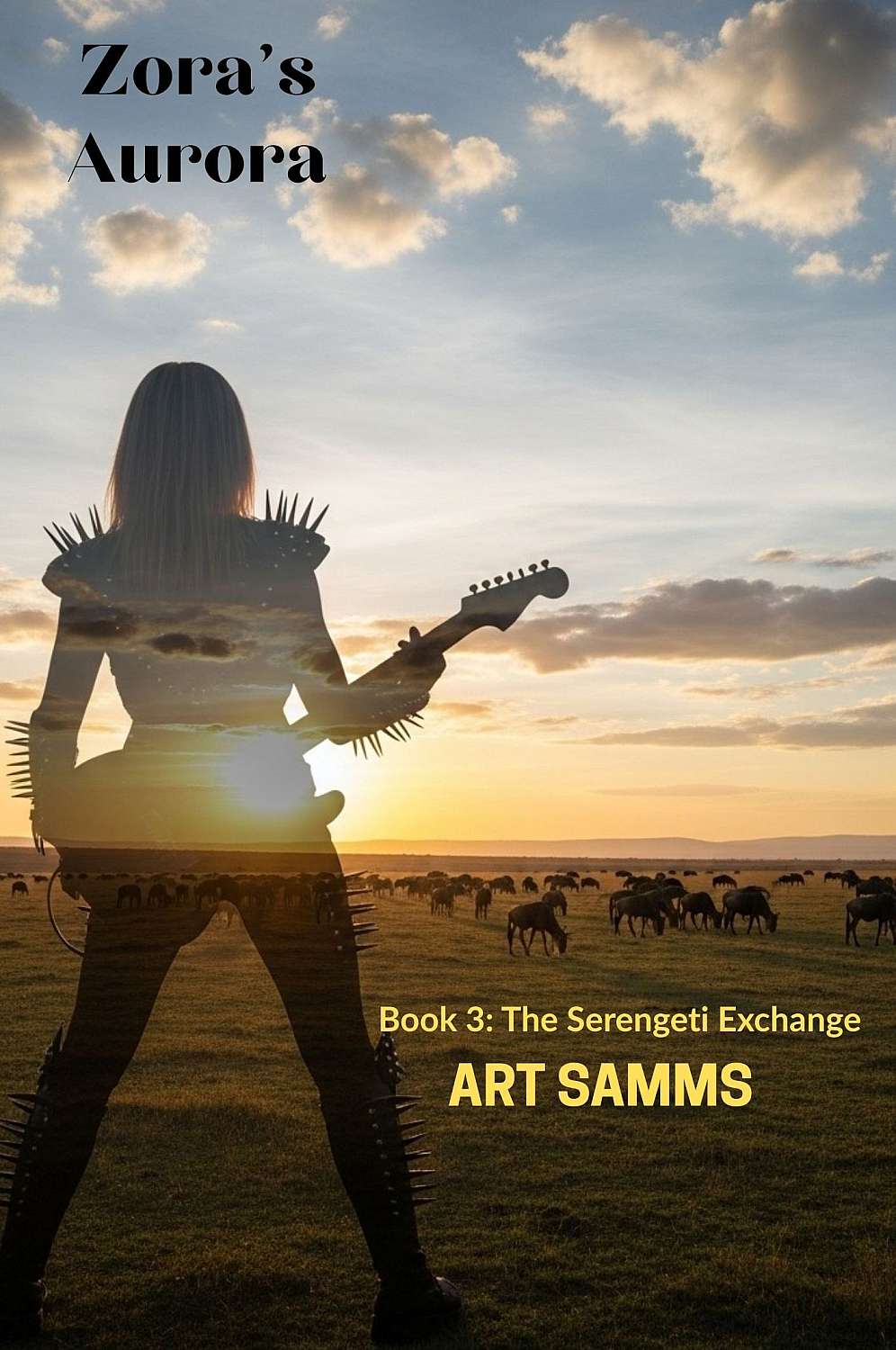 Zora's Aurora 3 - the Serengeti Exchange - Cover