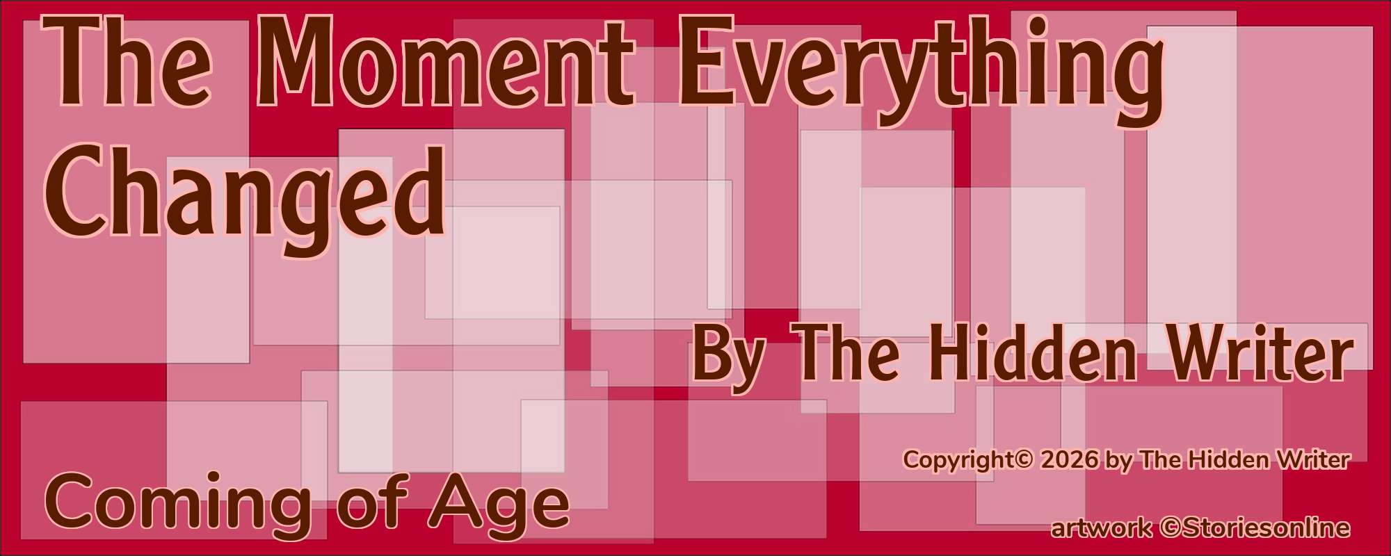 The Moment Everything Changed - Cover