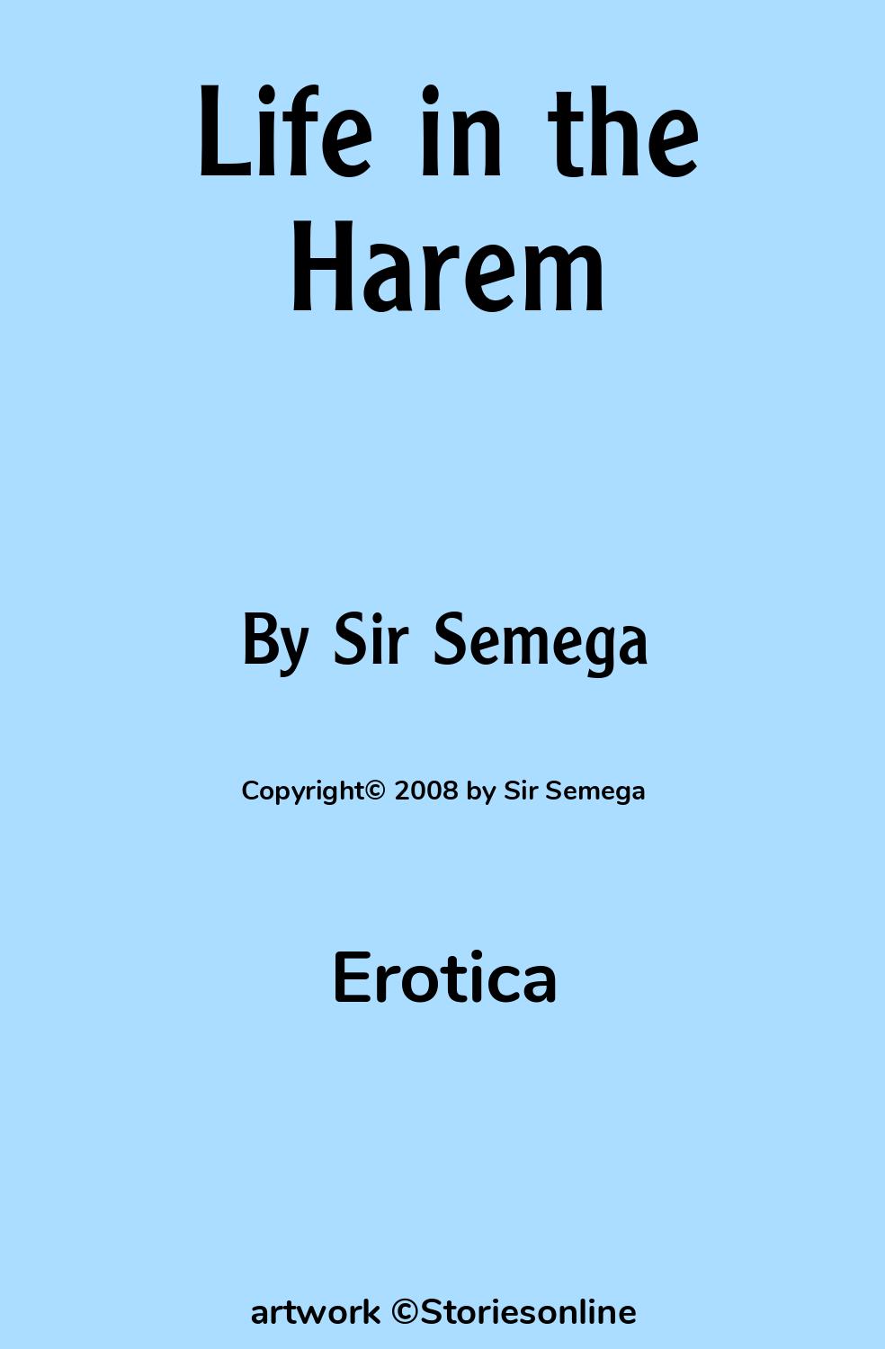 Life in the Harem - Erotica Sex Story