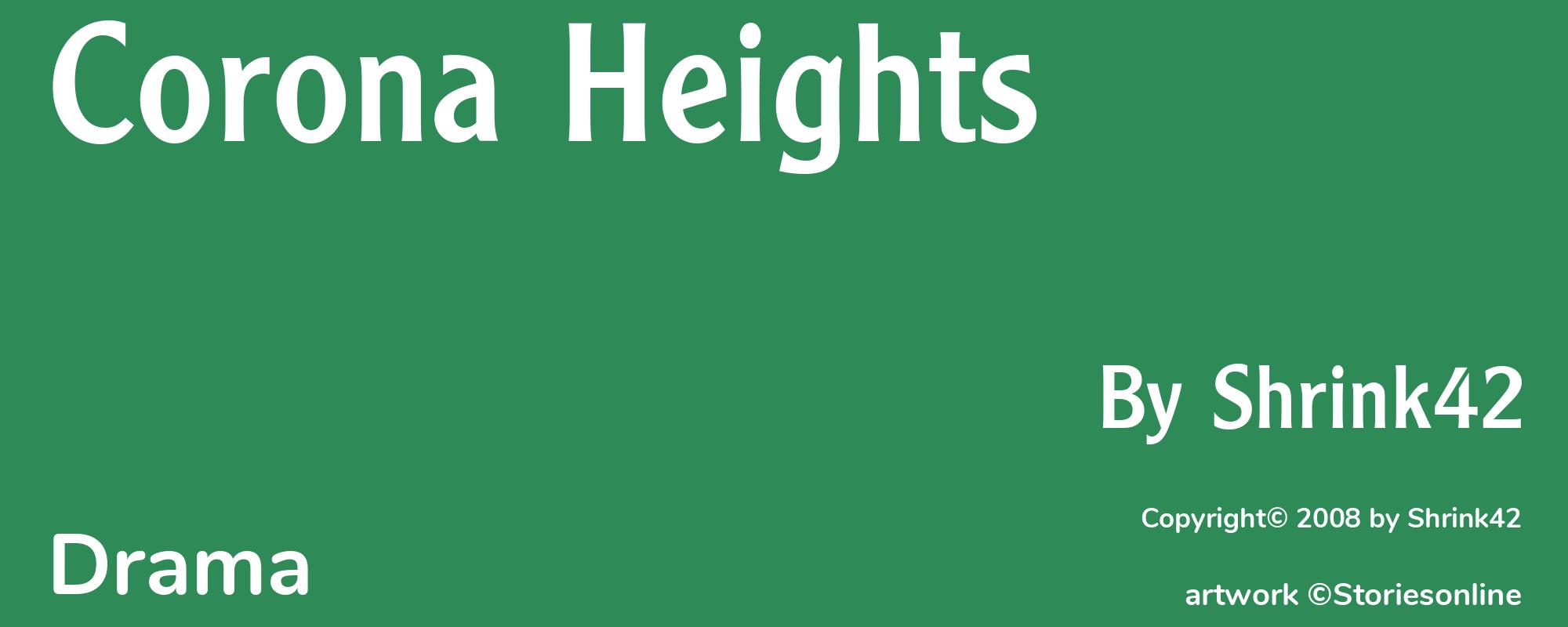 Corona Heights - Cover