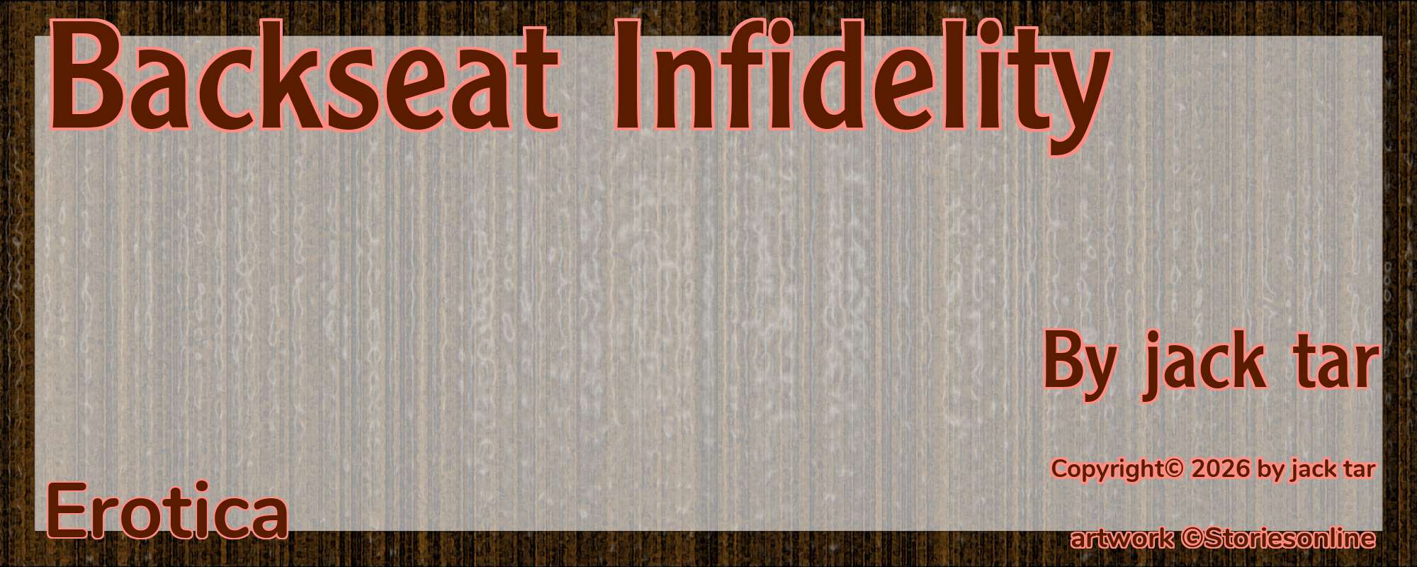 Backseat Infidelity - Cover