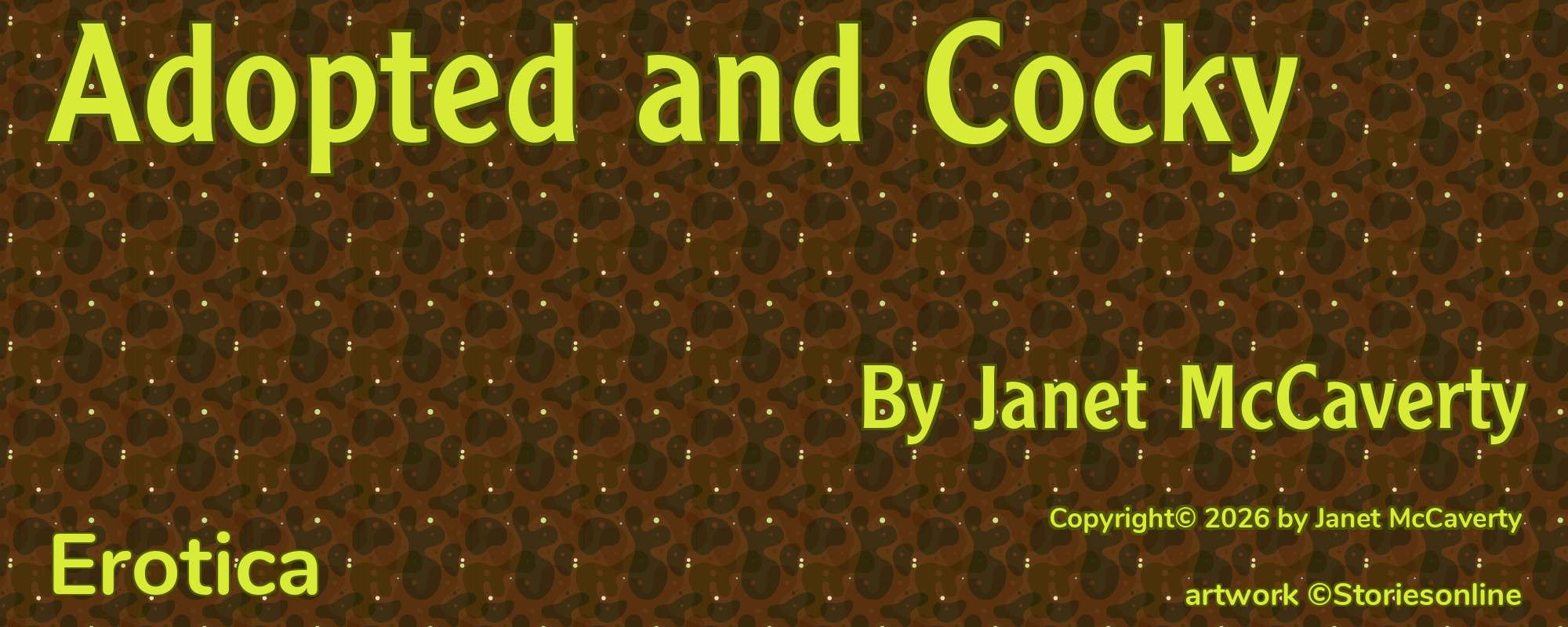 Adopted and Cocky - Cover