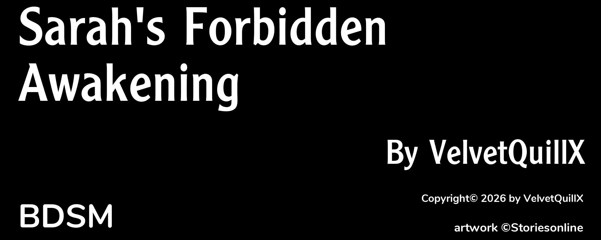 Sarah's Forbidden Awakening - Cover