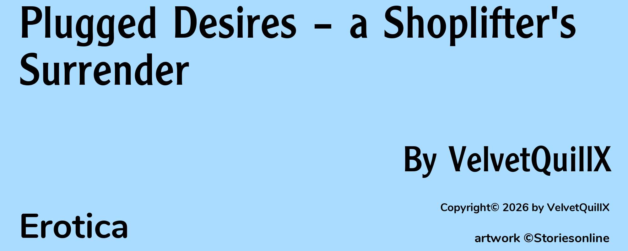 Plugged Desires – a Shoplifter's Surrender - Cover