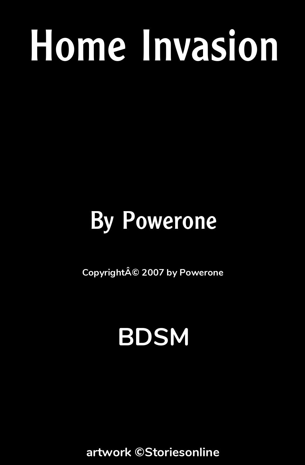 Home Invasion - BDSM Sex Story