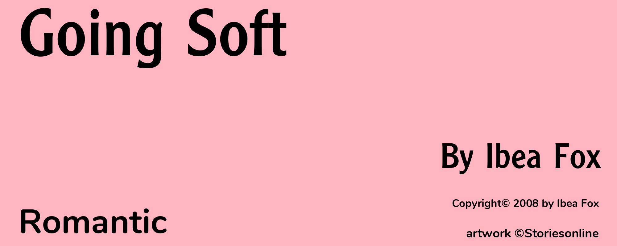 Going Soft - Cover