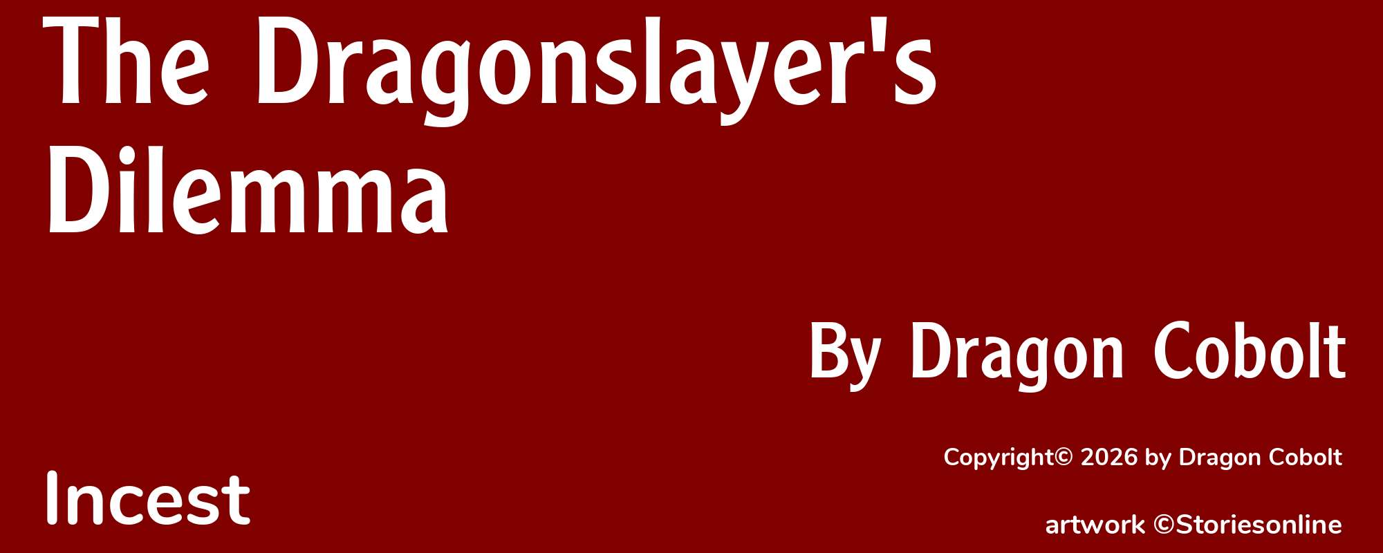 The Dragonslayer's Dilemma - Cover