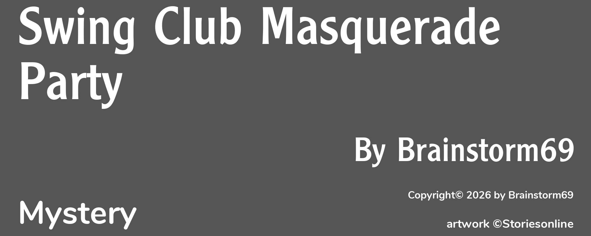 Swing Club Masquerade Party - Cover