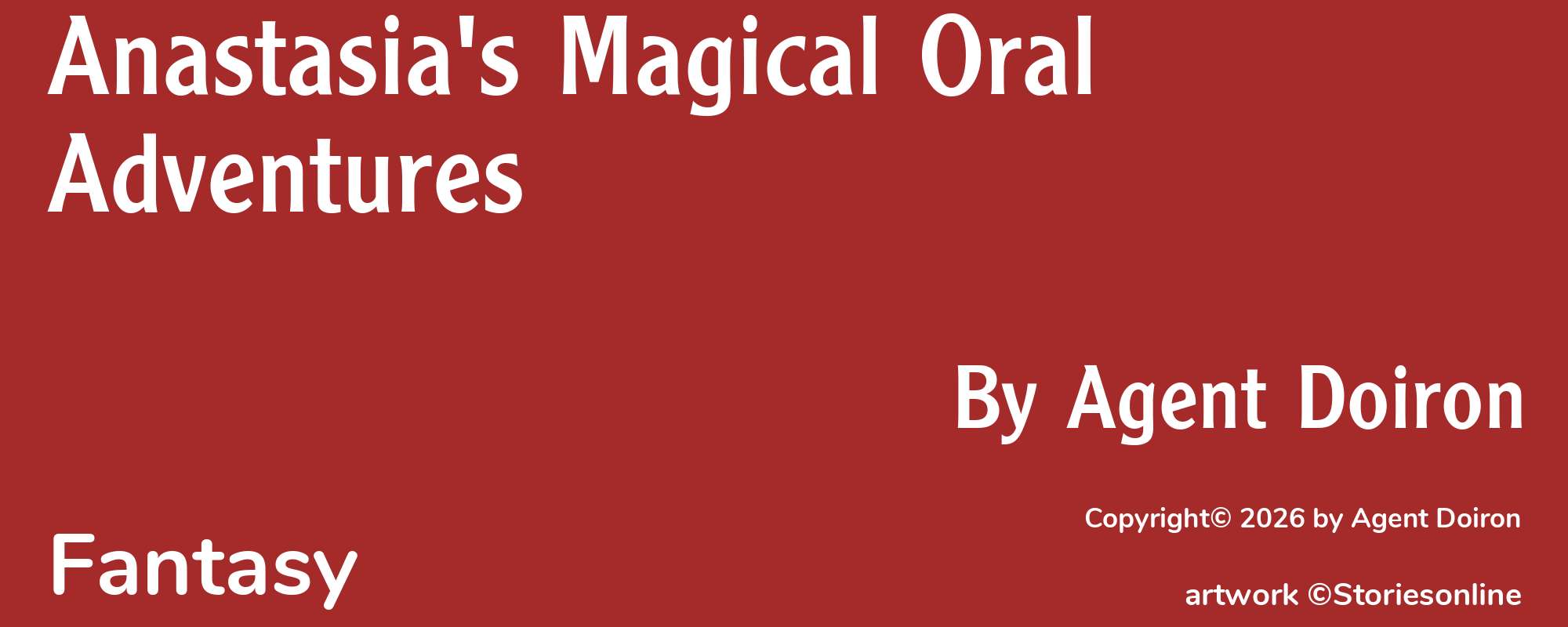 Anastasia's Magical Oral Adventures - Cover