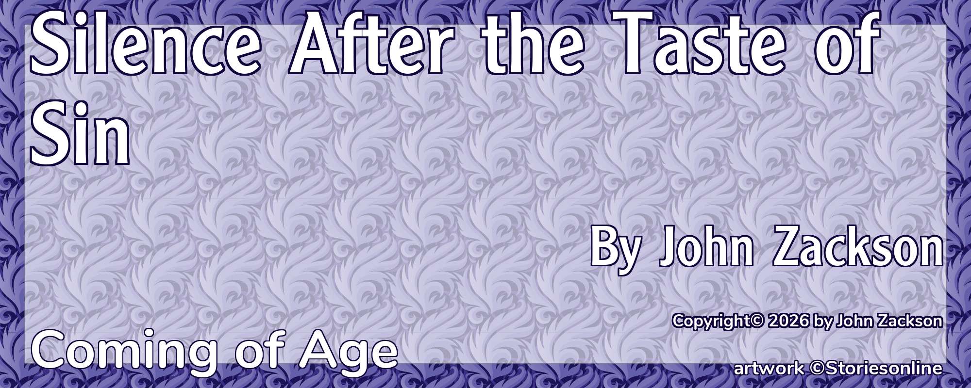 Silence After the Taste of Sin - Cover