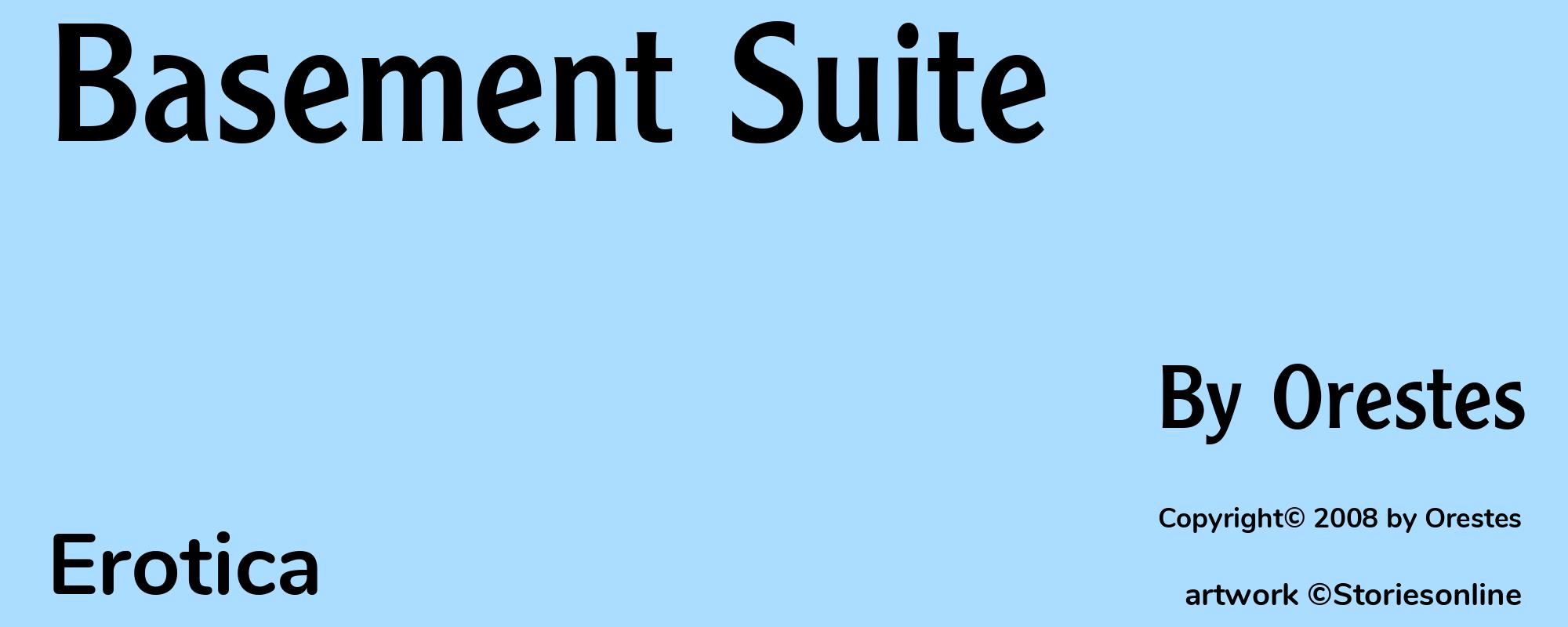 Basement Suite - Cover