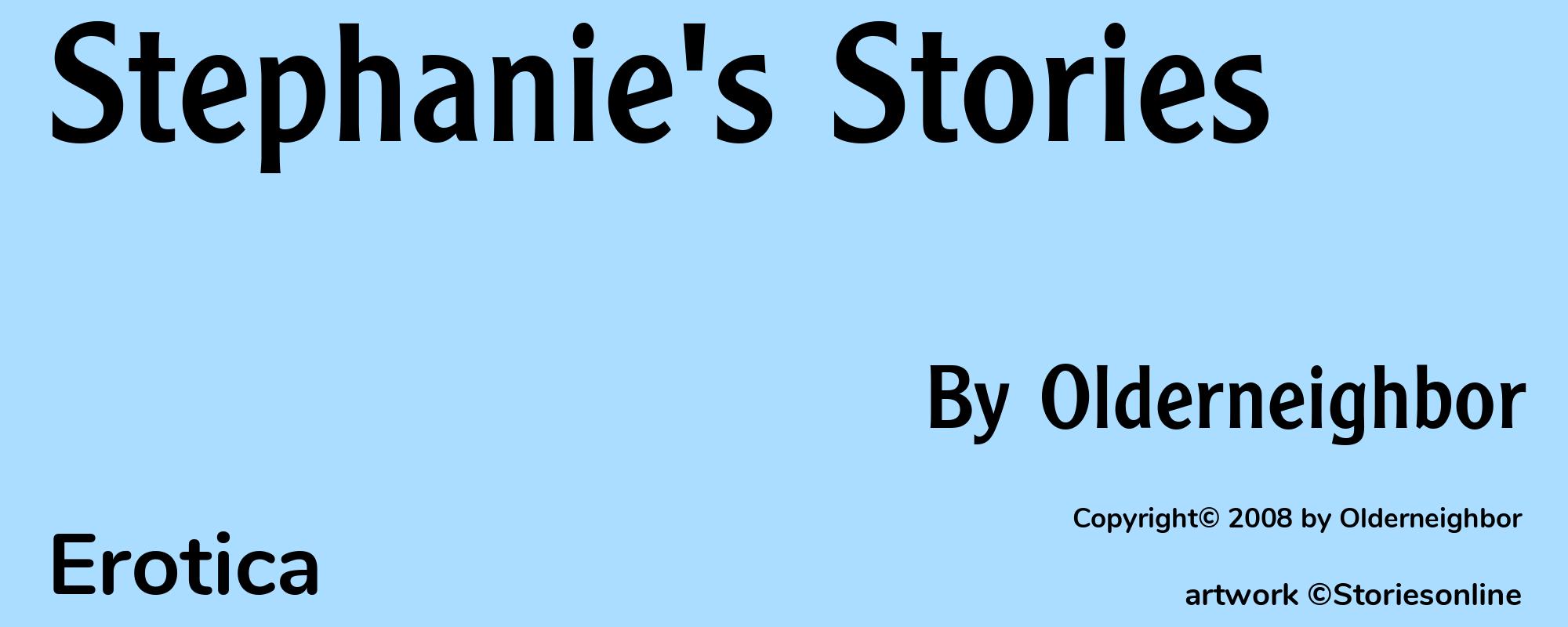 Stephanie's Stories - Cover