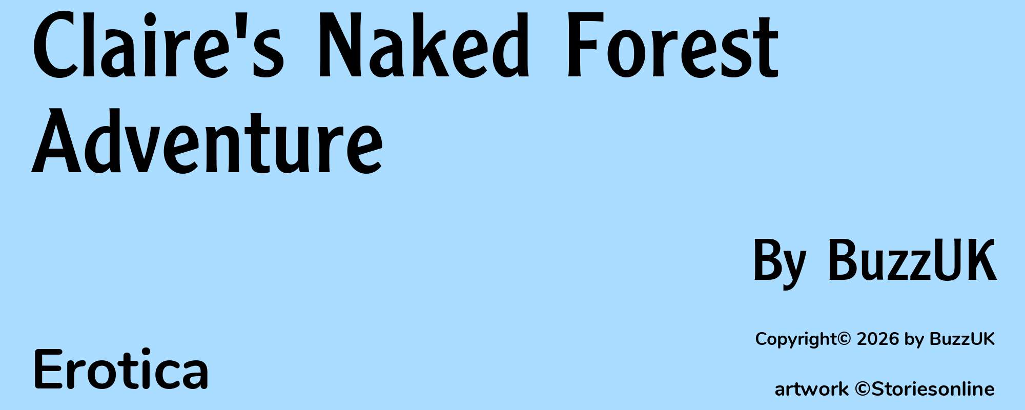 Claire's Naked Forest Adventure - Cover