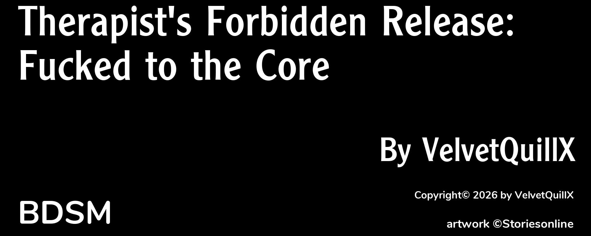 Therapist's Forbidden Release: Fucked to the Core - Cover