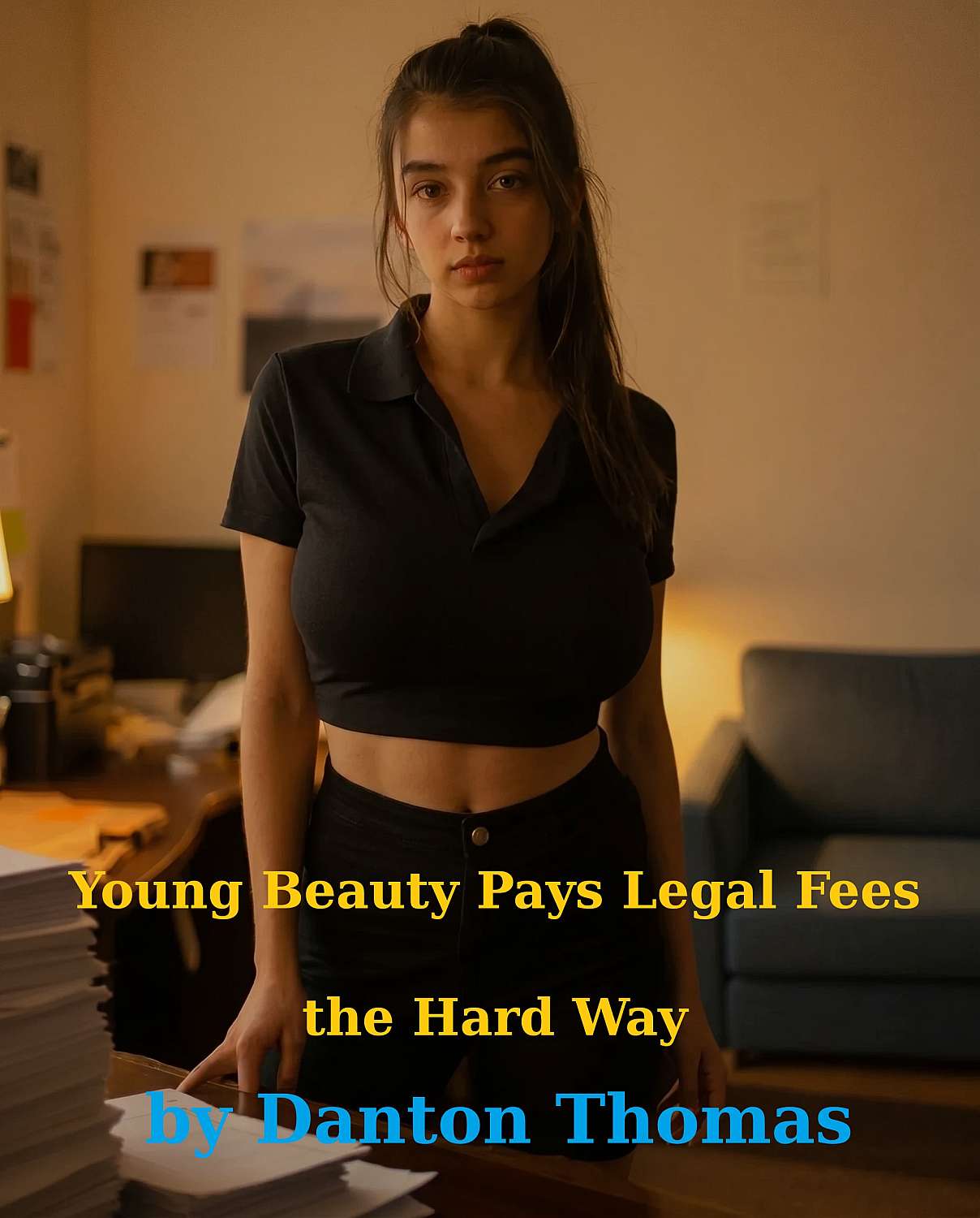 Young Beauty Pays Legal Fees the Hard Way - Cover