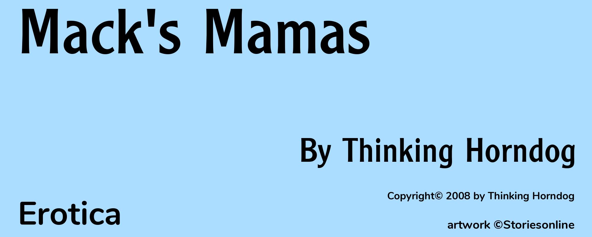 Mack's Mamas - Cover