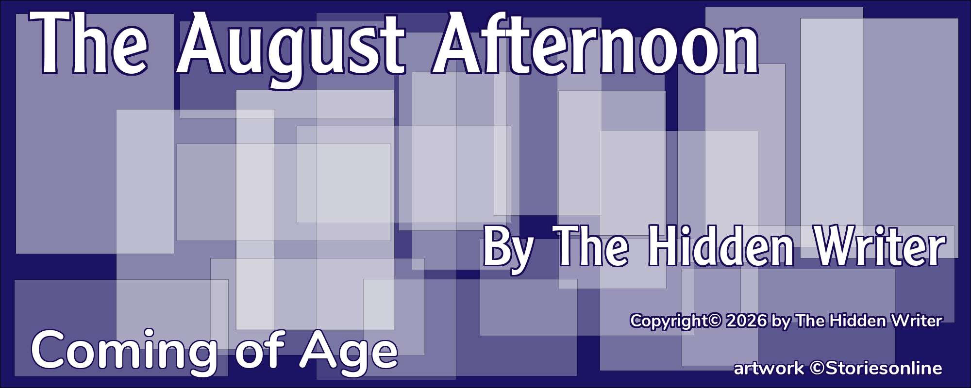 The August Afternoon - Cover