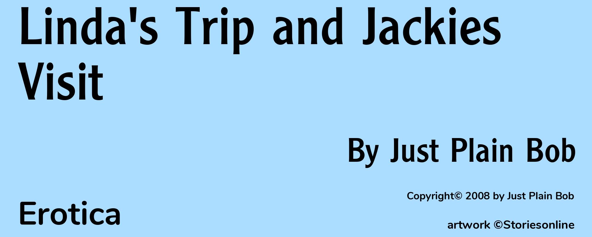 Linda's Trip and Jackies Visit - Cover