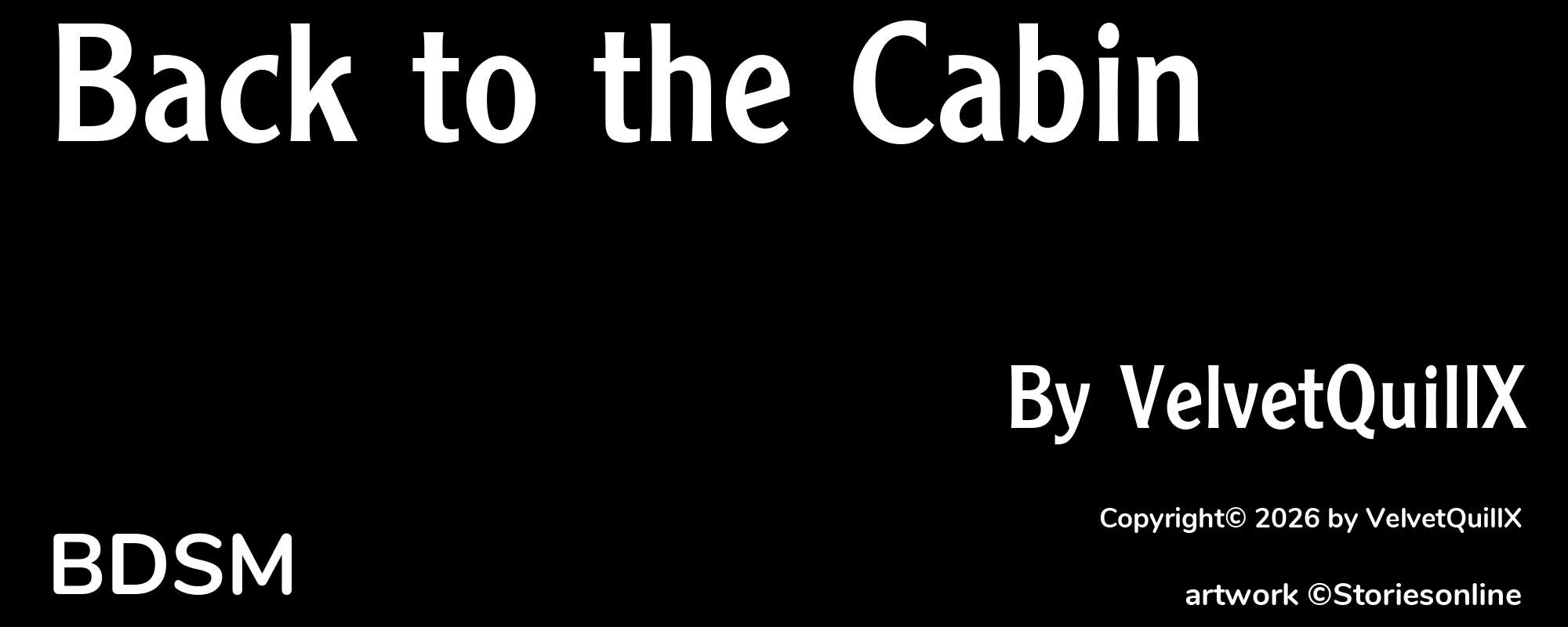 Back to the Cabin - Cover
