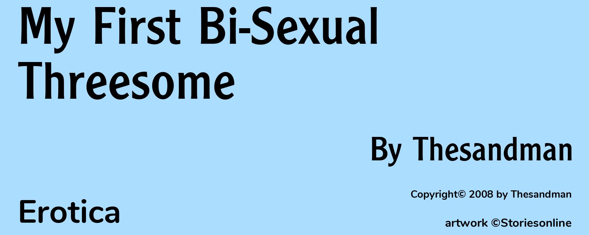 My First Bi-Sexual Threesome - Cover