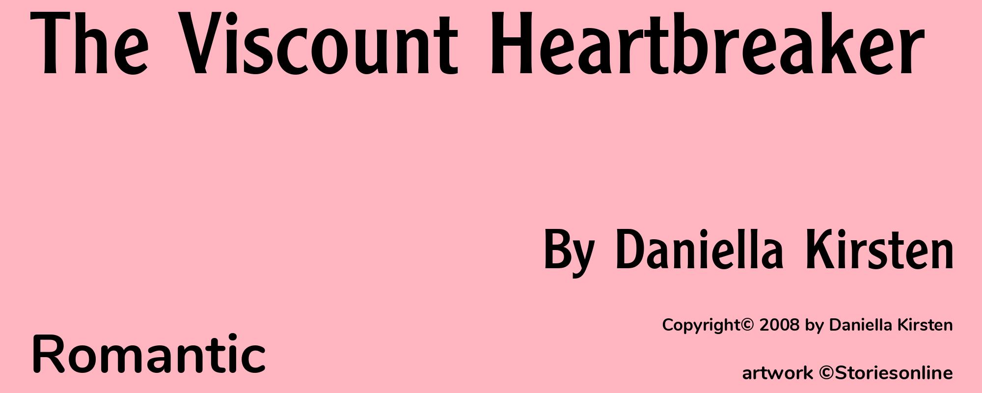 The Viscount Heartbreaker - Cover