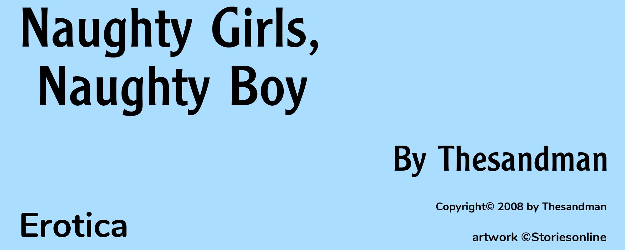 Naughty Girls, Naughty Boy - Cover