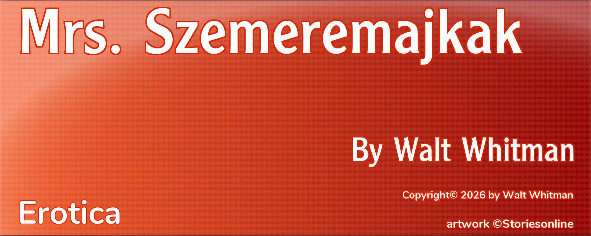 Mrs. Szemeremajkak - Cover