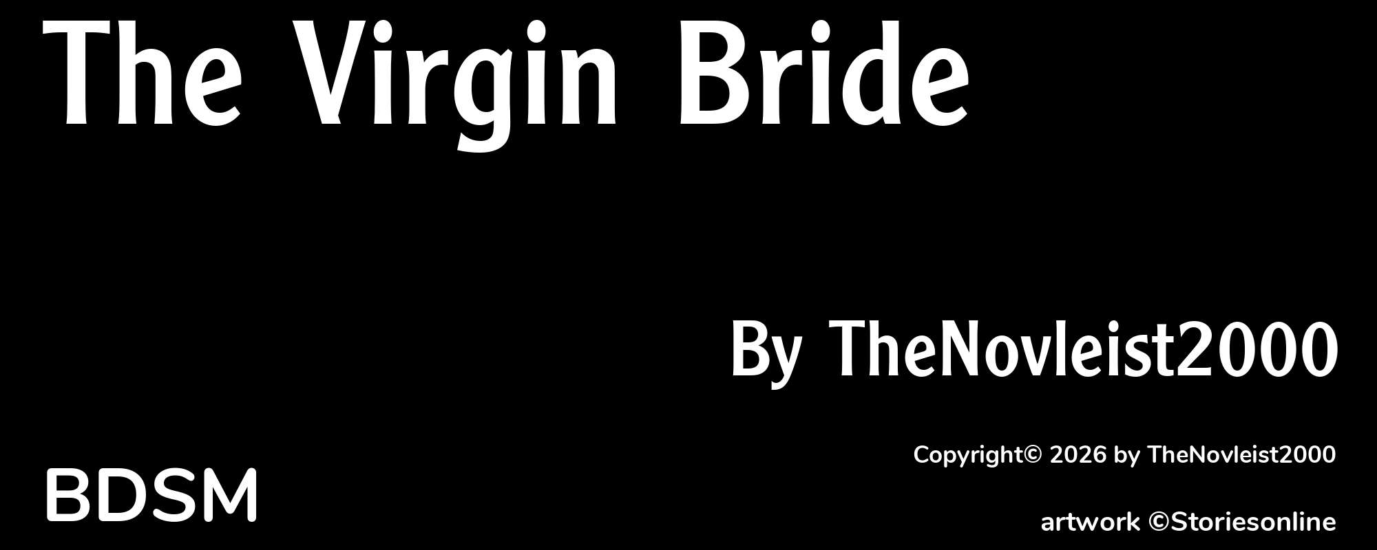 The Virgin Bride - Cover
