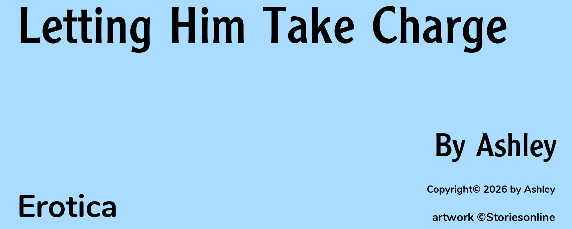 Letting Him Take Charge - Cover