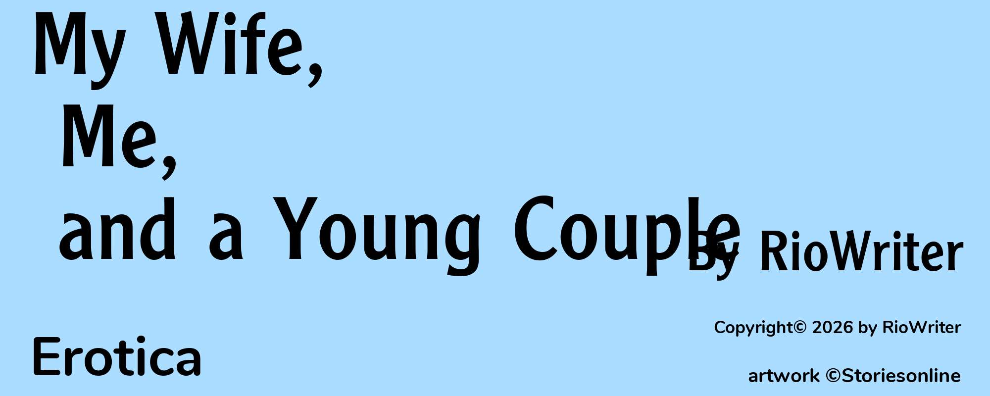 My Wife, Me, and a Young Couple - Cover