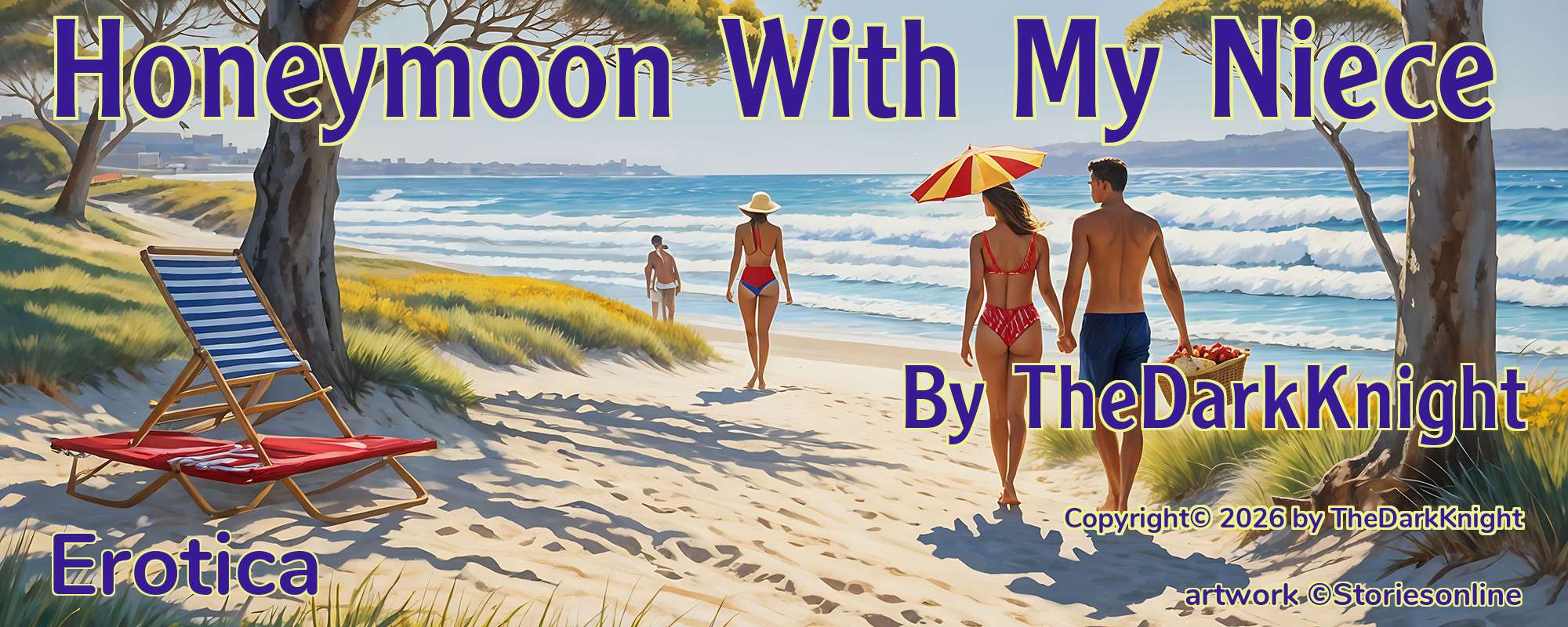 Honeymoon With My Niece - Cover