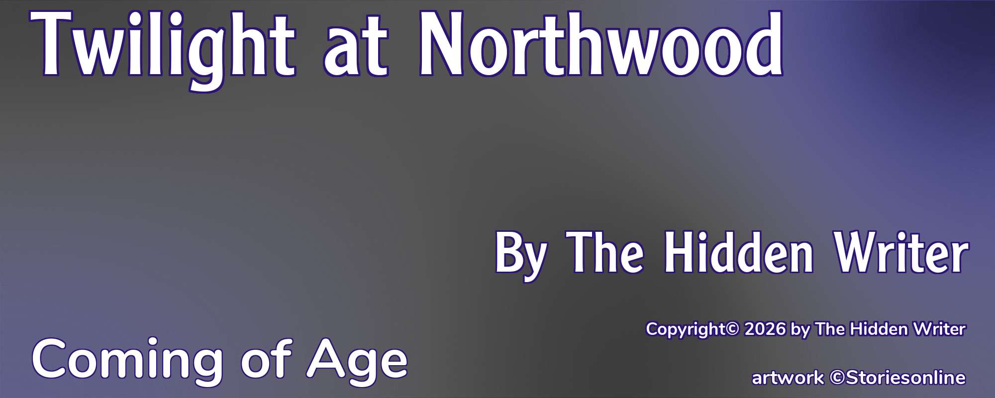 Twilight at Northwood - Cover