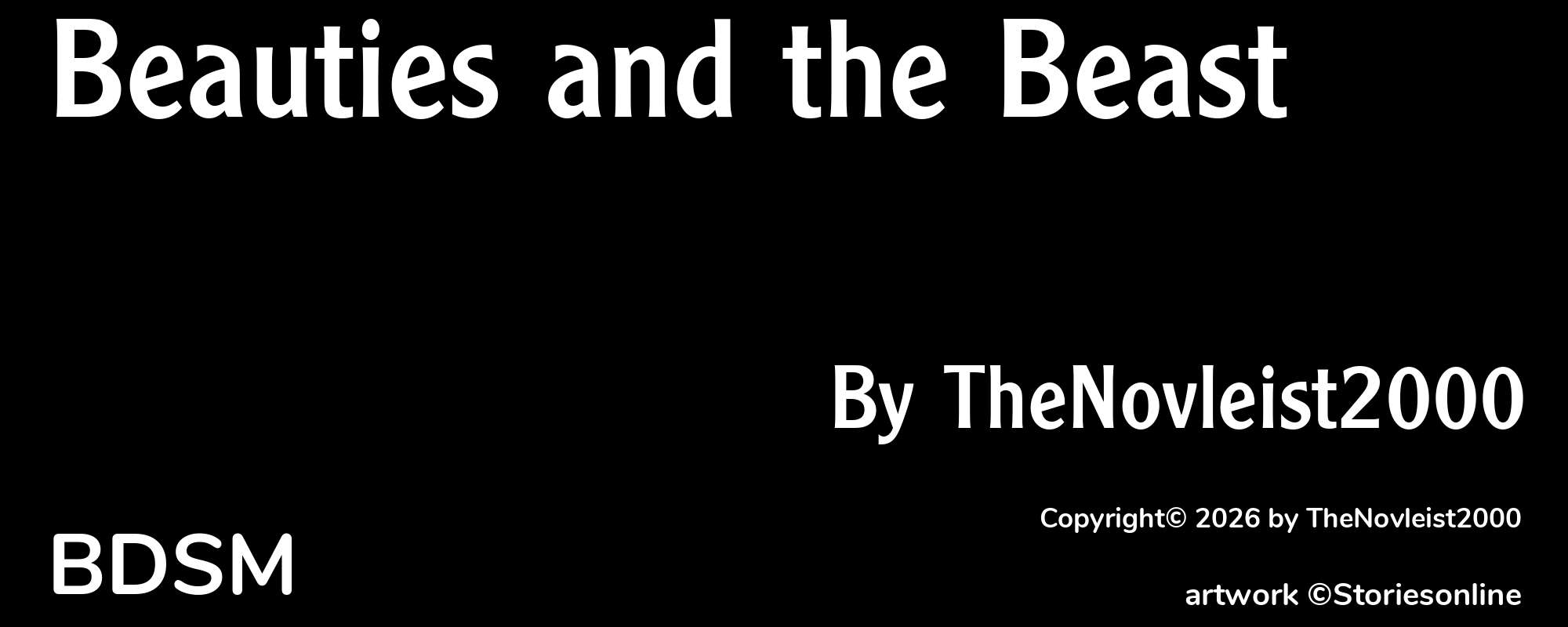 Beauties and the Beast - Cover