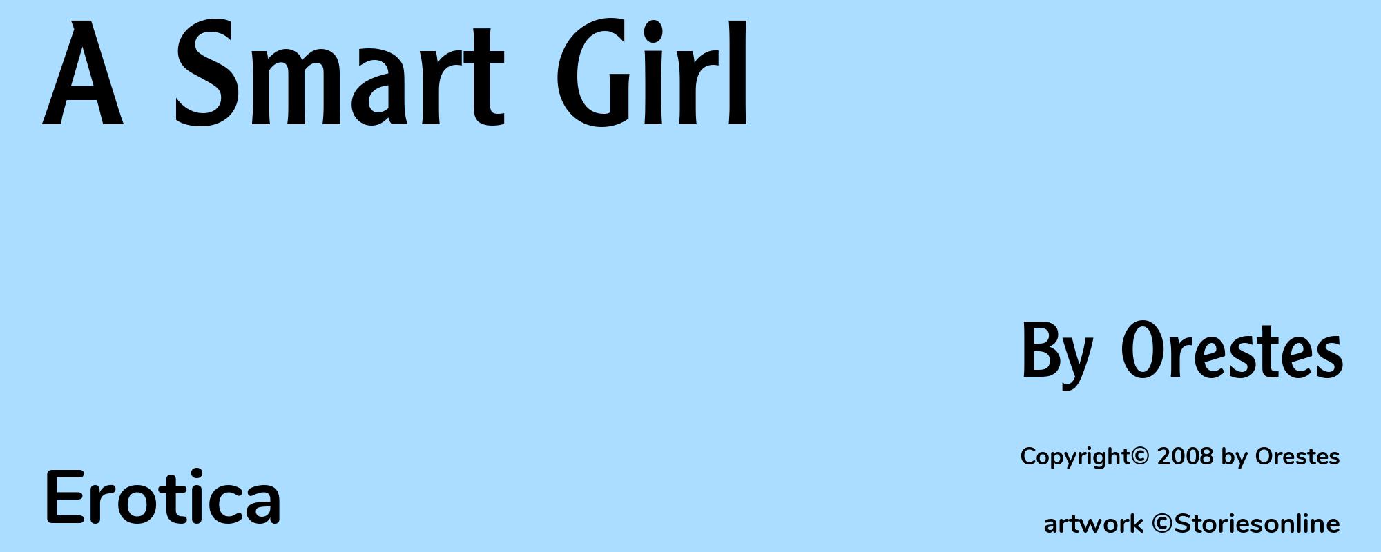 A Smart Girl - Cover