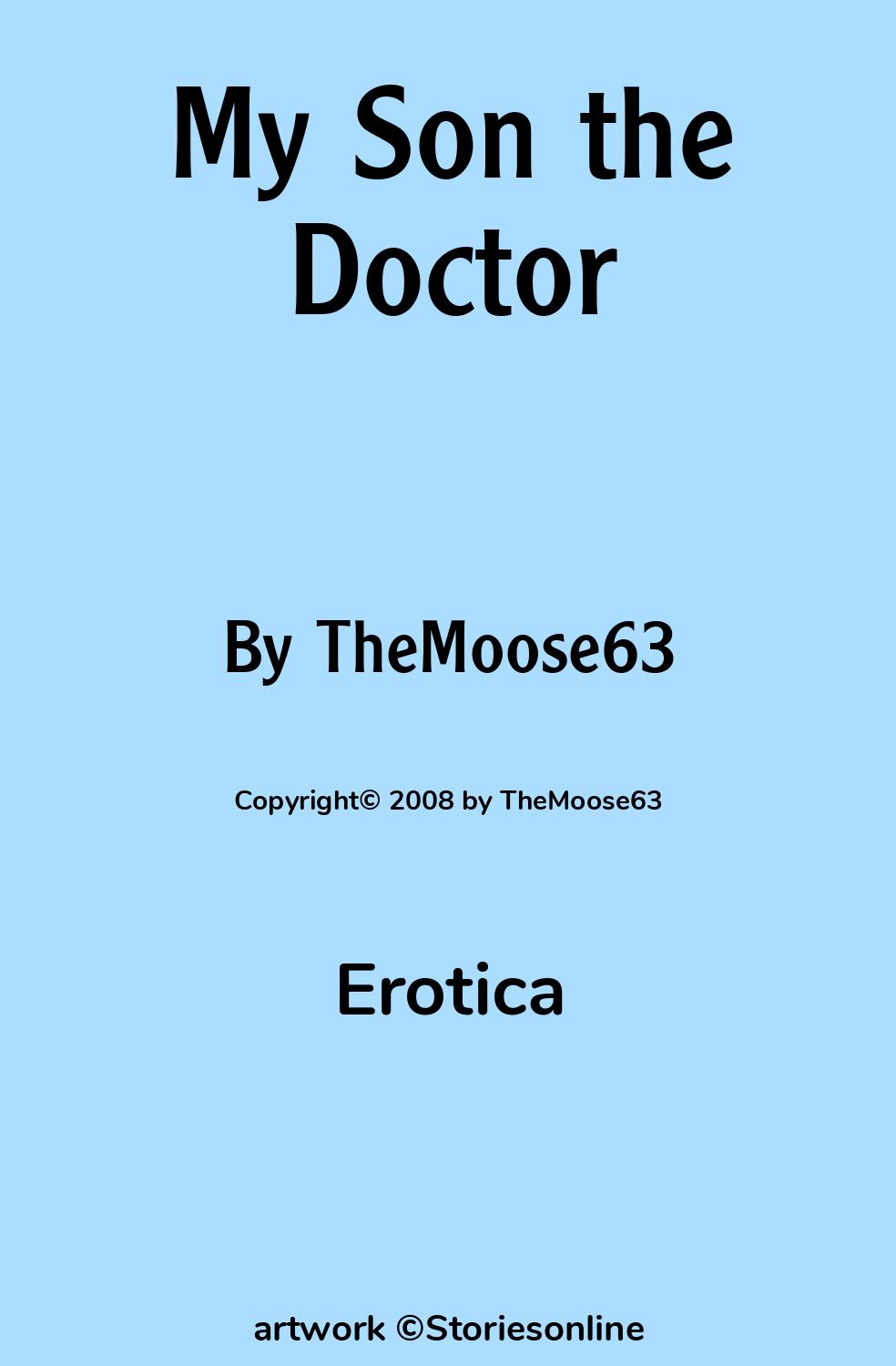 My Son the Doctor - Erotica Sex Story