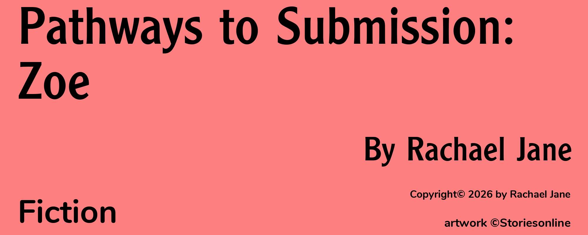 Pathways to Submission: Zoe - Cover