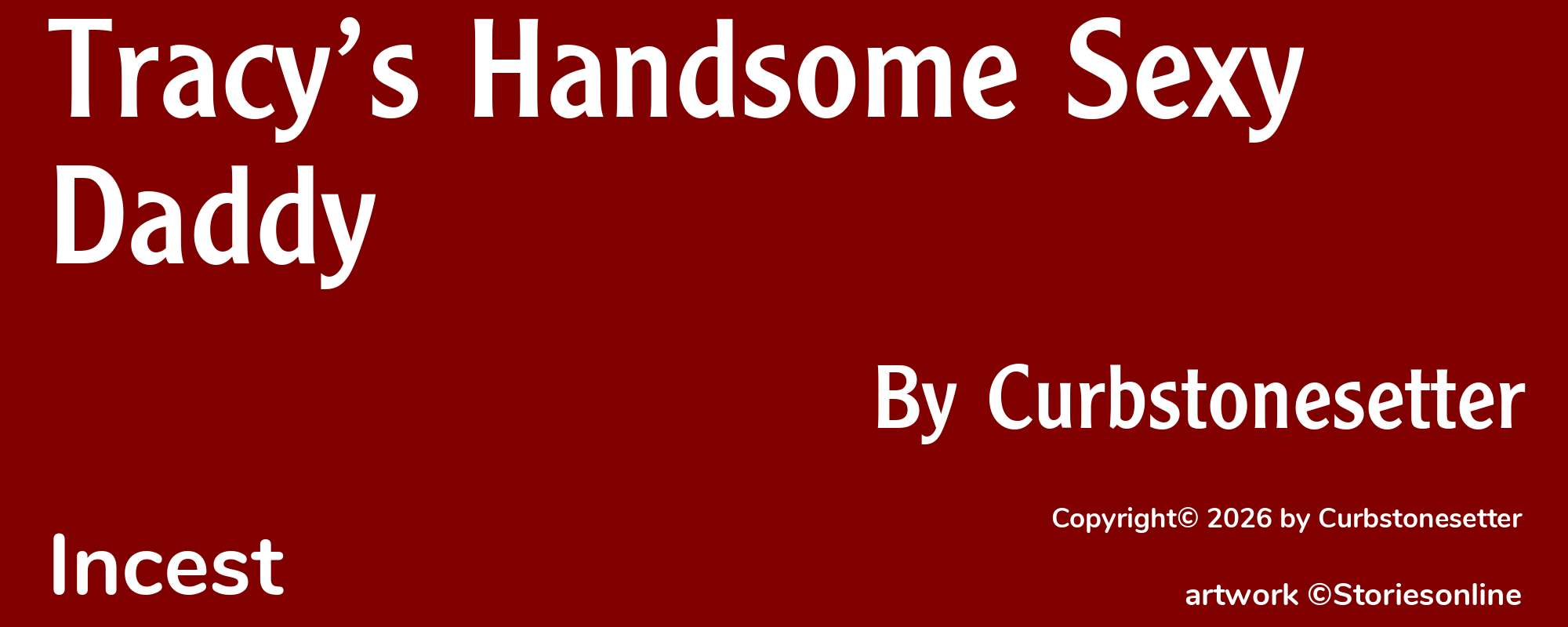 Tracy’s Handsome Sexy Daddy - Cover