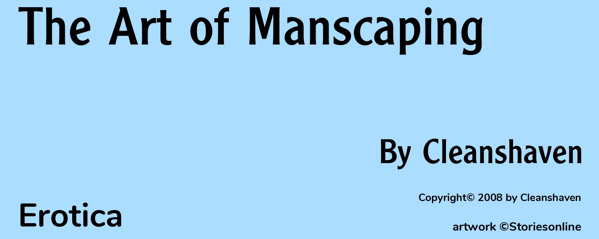 The Art of Manscaping - Cover