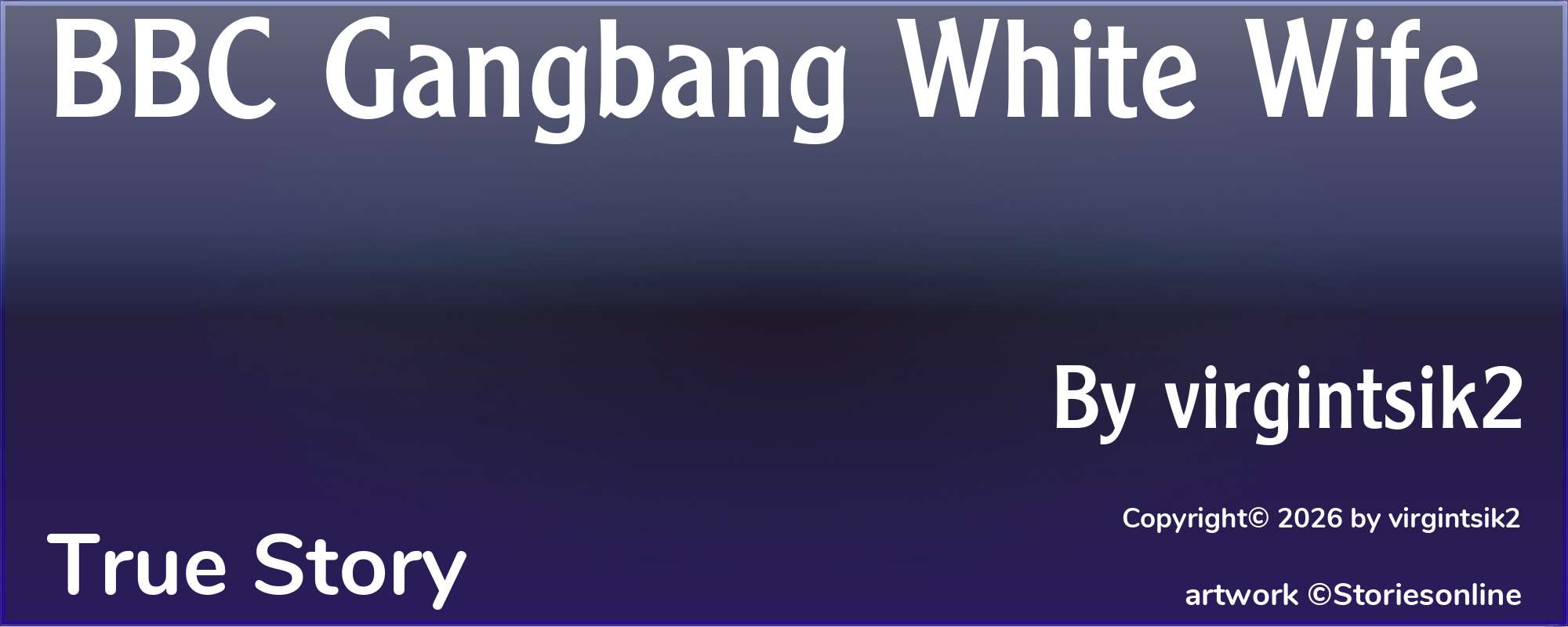 BBC Gangbang White Wife - Cover