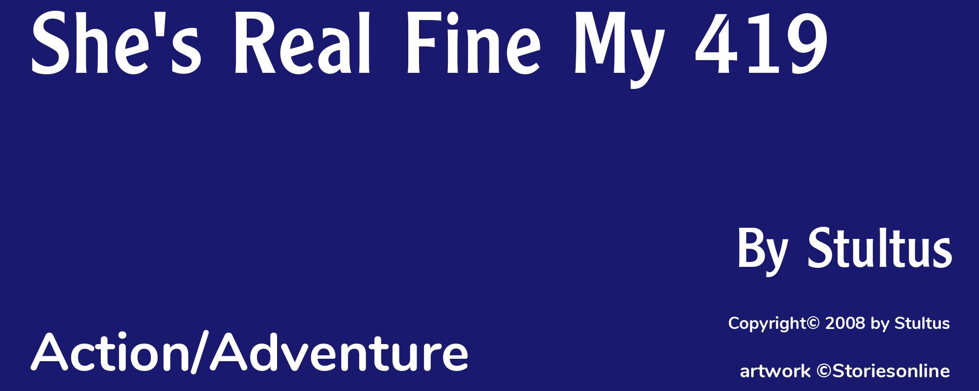She's Real Fine My 419 - Cover