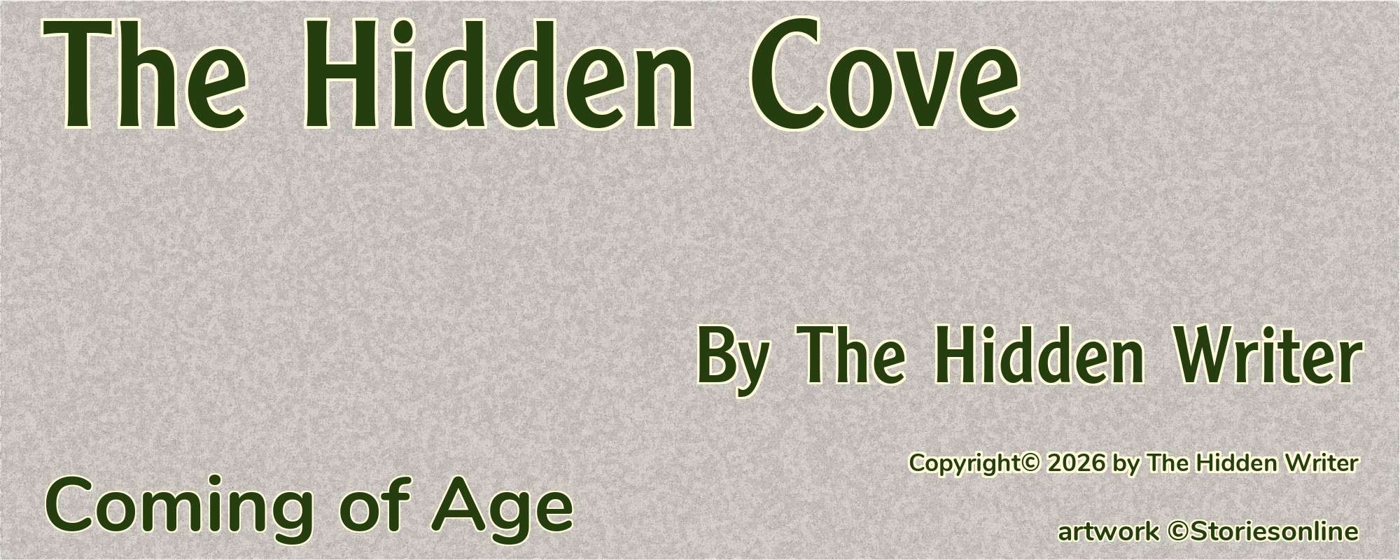 The Hidden Cove - Cover