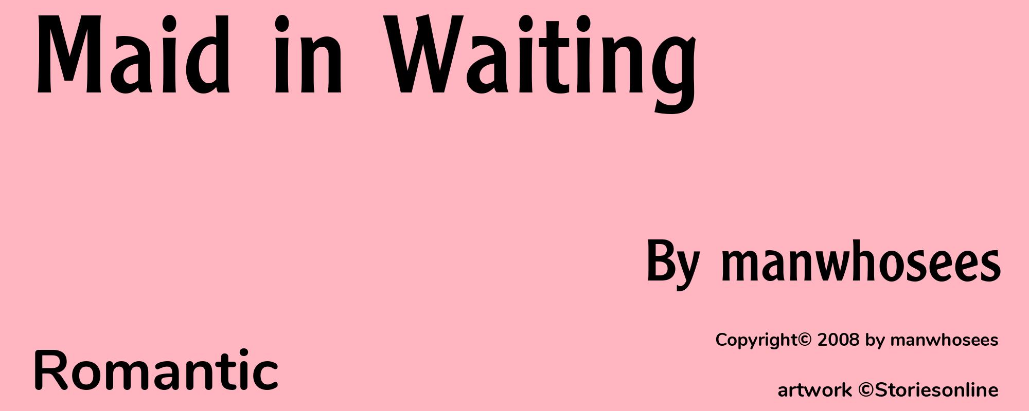 Maid in Waiting - Cover
