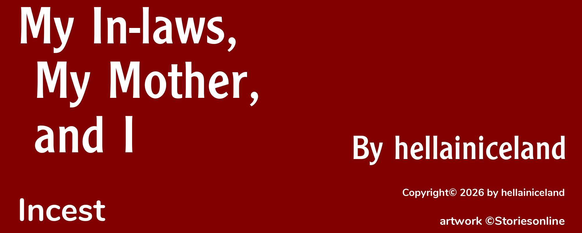 My In-laws, My Mother, and I - Cover