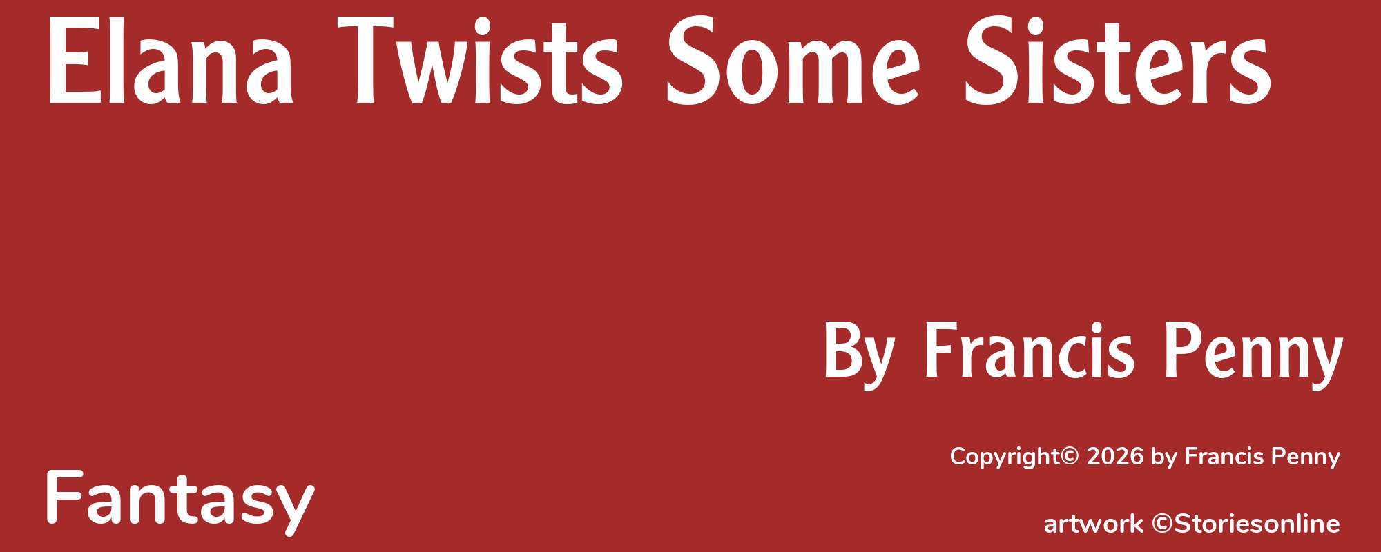 Elana Twists Some Sisters - Cover