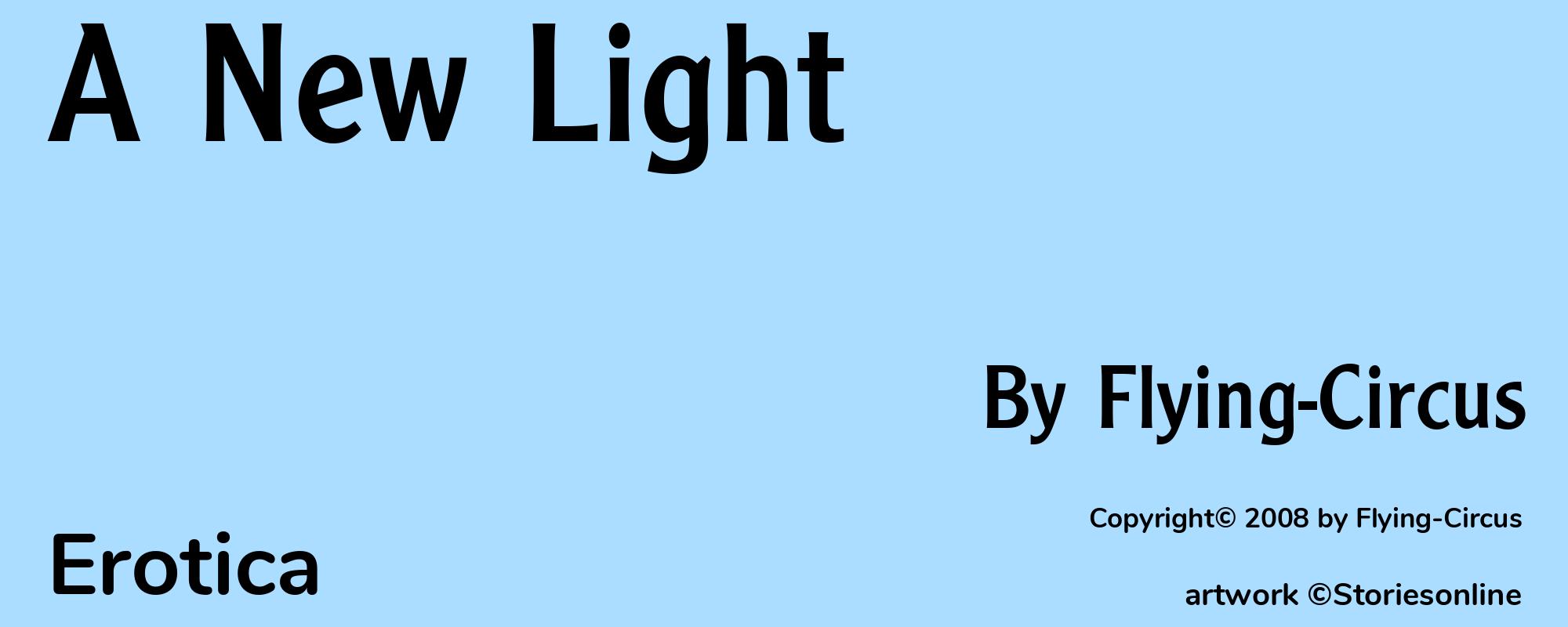 A New Light - Cover