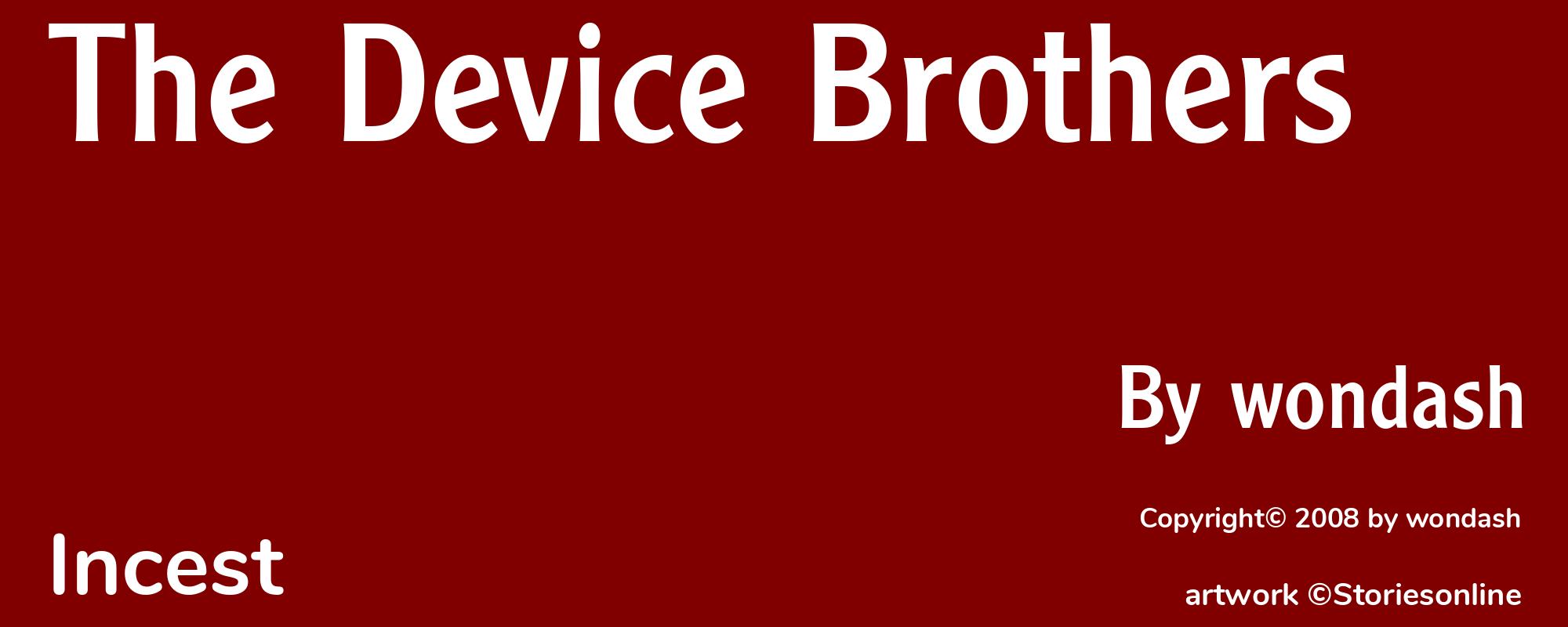 The Device Brothers - Cover